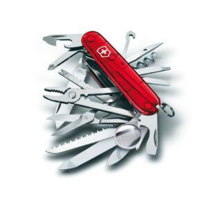 Victorinox Taschenmesser SwissChamp transparent rot - Abbildung 1