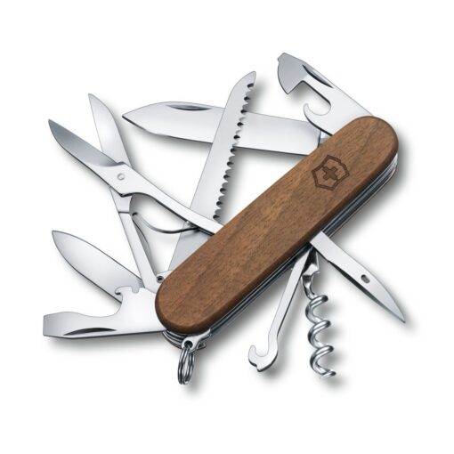 Victorinox Taschenmesser Huntsman Nussbaumholz - Abbildung 1