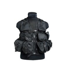 Tactical Trageweste 9 Taschen schwarz - Abbildung 1